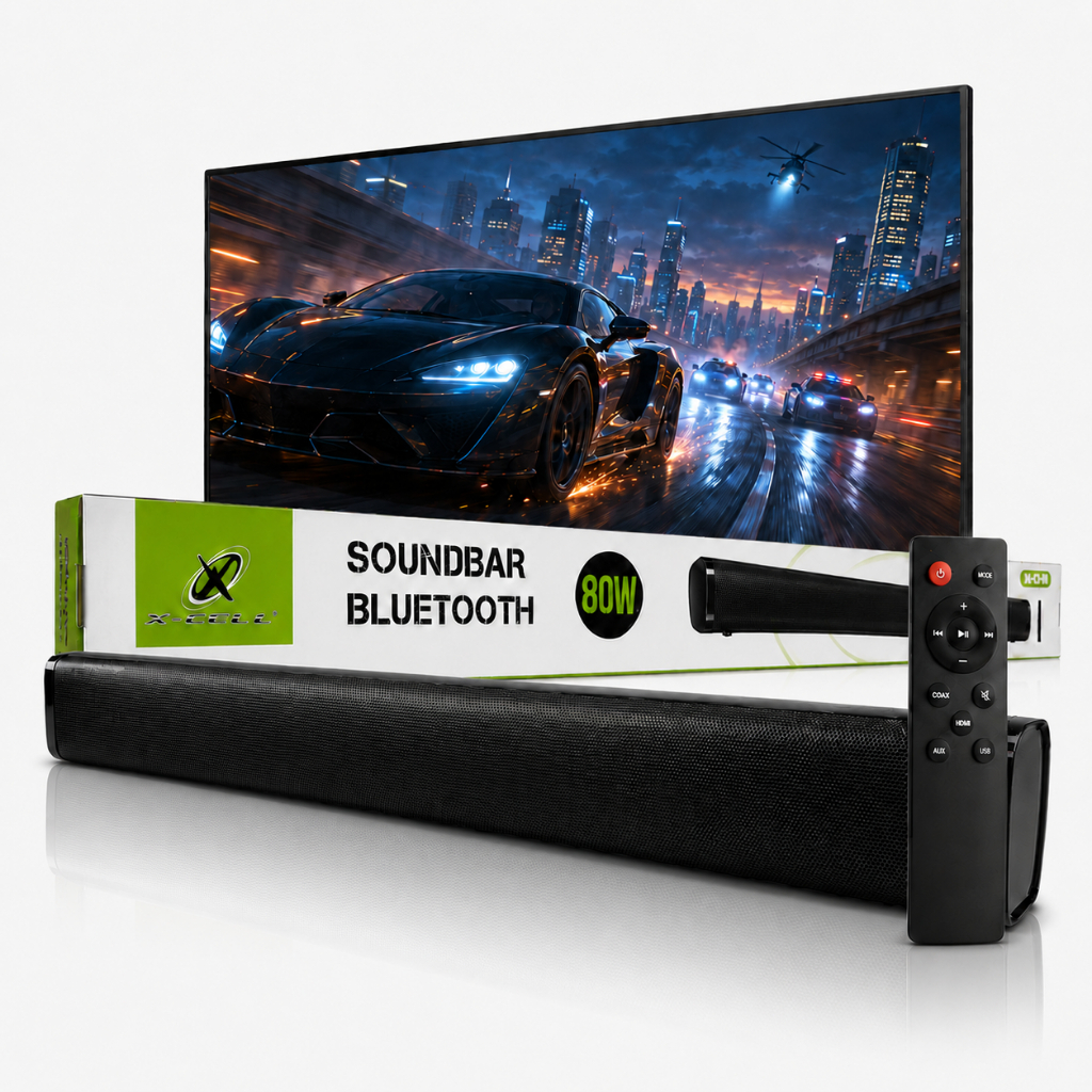 Caixa de Som Bluetooth Soundbar Home Theater Para Smart Tv Bluetooth RCA e P2 Pronta Entrega