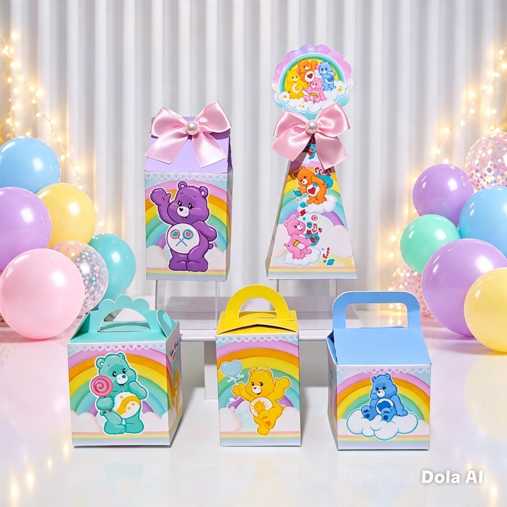 Kit Festa Ursinhos Carinhosos / Personalizados / Lembrancinhas / Festa Infantil / Aniversário