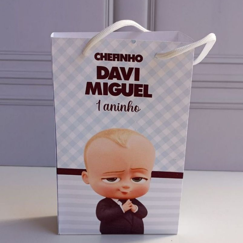 Sacolinha Surpresa PODEROSO CHEFINHO / lembrancinha de aniversario