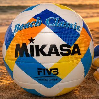 Bola Volei Mikasa Bv543 Praia Areia Beach Fivb - Original