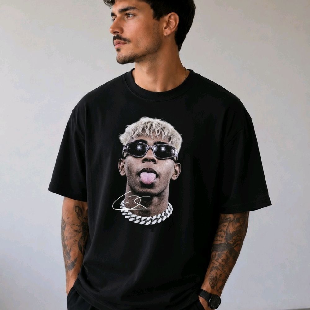 Camiseta Oversized Masculina 100% Algodão Premium Reforço Ombro a Ombro Estampa Exclusiva Estilo Casual Moda Streetwear