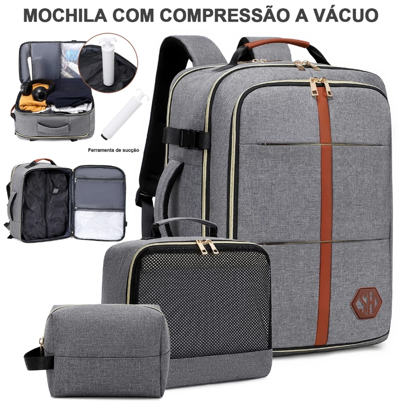 Mochila Executiva Grande Impermeável para Notebook