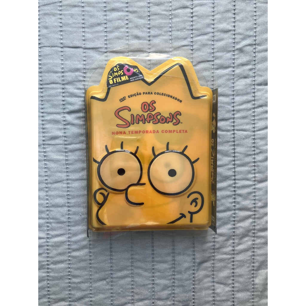 simpsons - temporada 9 (box dvd) edição cabeça
