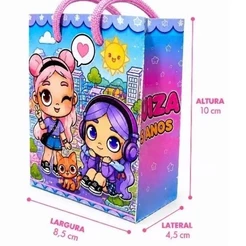 Sacolinhas Personalizada Avatar World – Lembrancinha de Aniversário