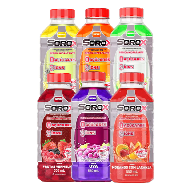 Pack com 6 Sorox Sortidos 550mL