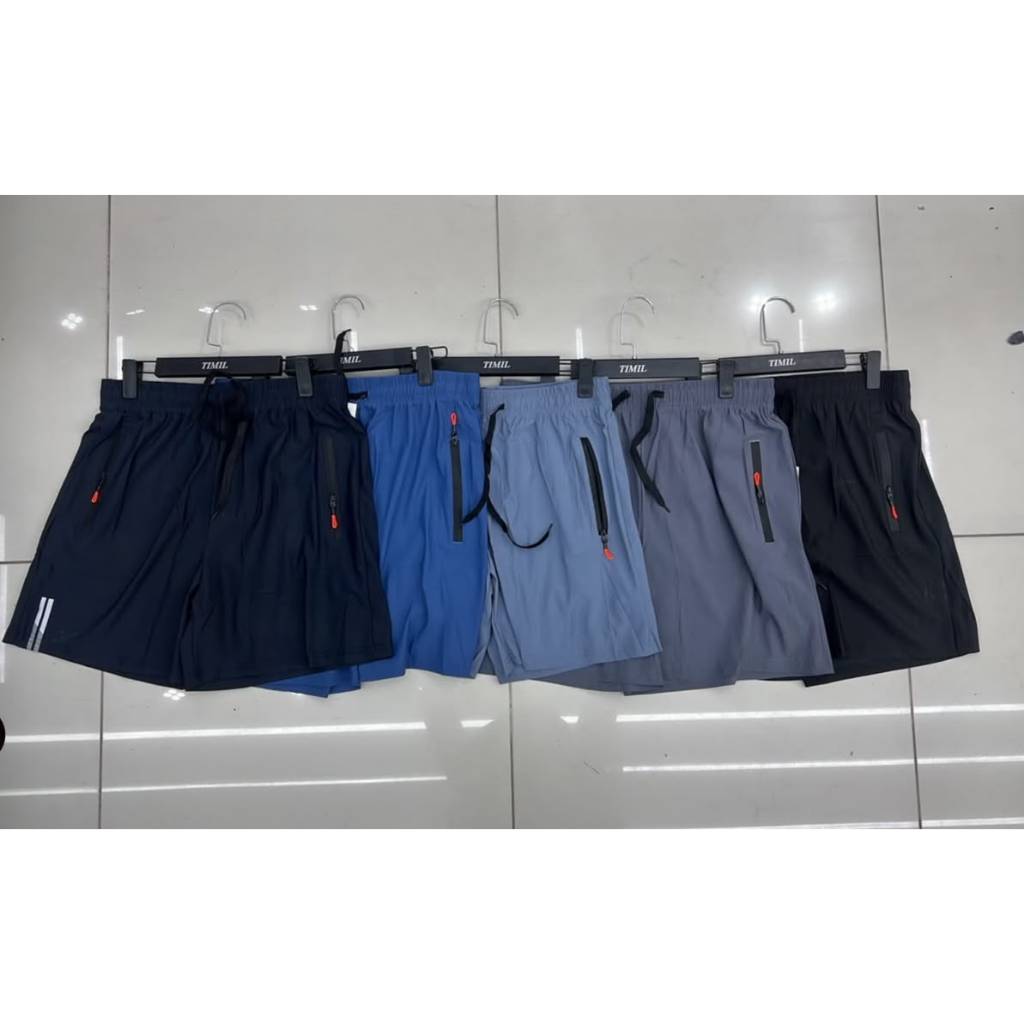 Shorts Tactel Masculino Elastano Malha Fria - Secagem Rapida - Bermuda seda verão