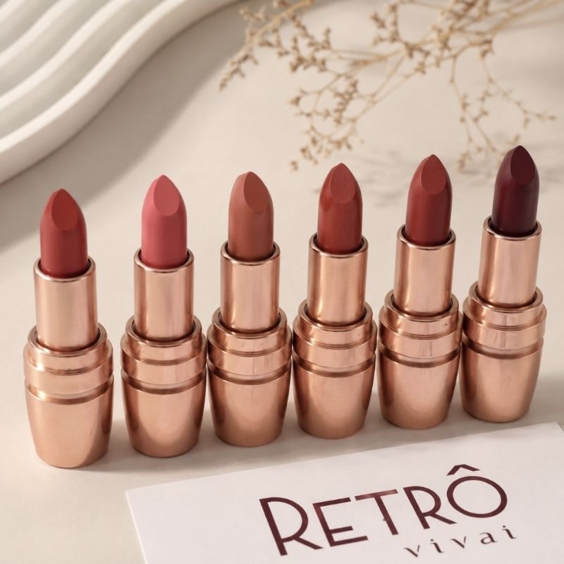 Batom Matte Retrô Vivai 💄
