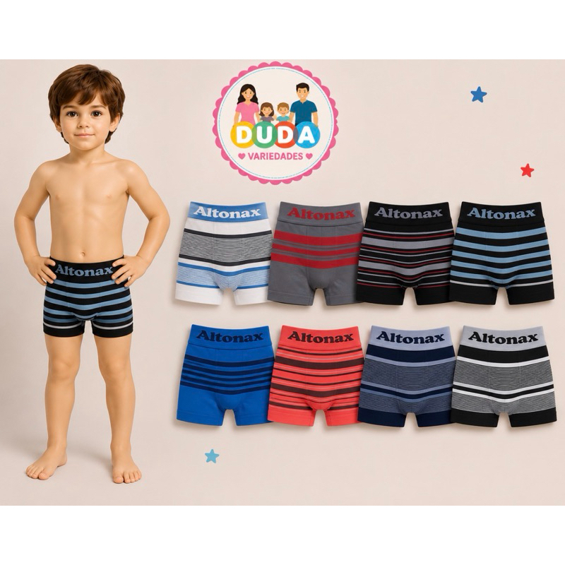 Cueca infantil microfibra
