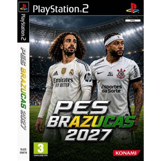PES 2027 Brazucas V9 Agosto -  Ps2