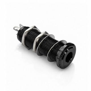 Jack P10 Stereo Black Preto Cilindrico Guitarra Baixo