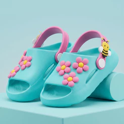 Chinelo Nuvem Infantil Menina Super Leve Macio Antiderrapante Confortável Slide