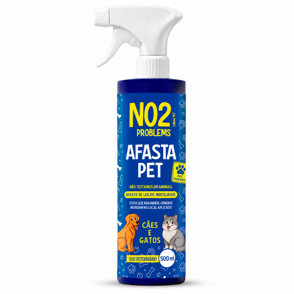Educador Sanitário Afasta Pet Cães E Gatos NO2Problems Spray 500ml Adestrador Repelente Comportamento Não Pode