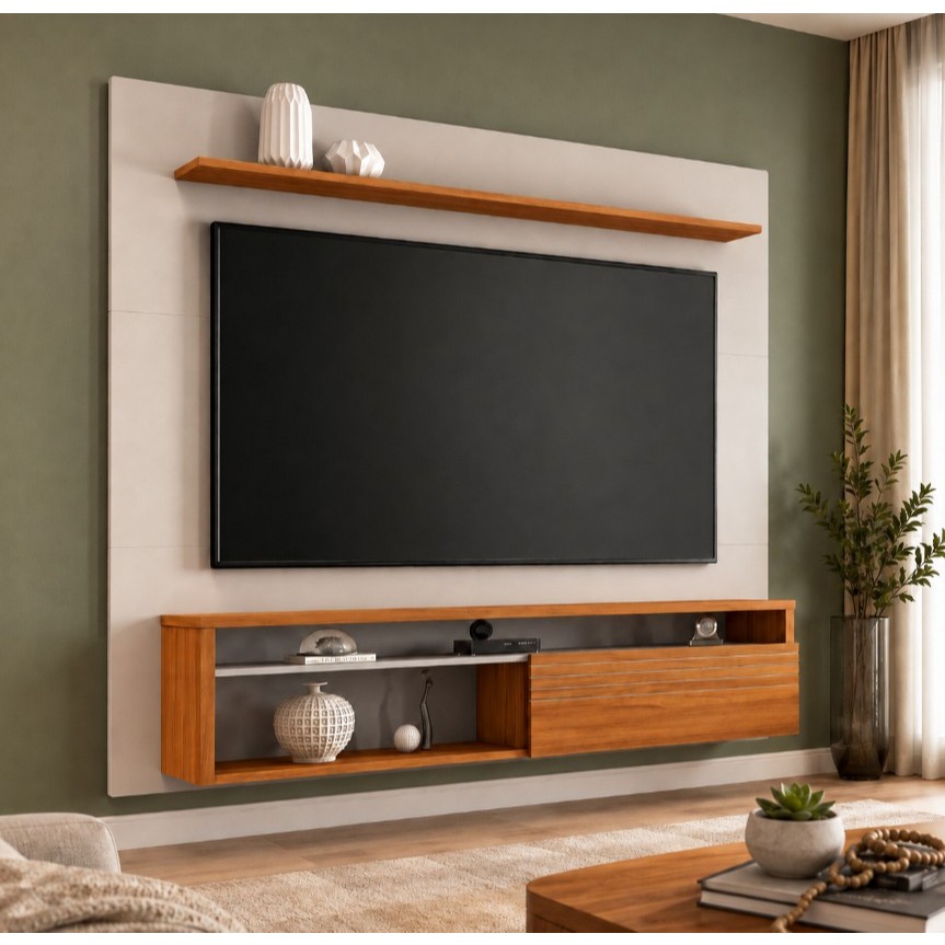 Painel para TV até 60 Polegadas 1 Porta NT1100 Notável Móveis