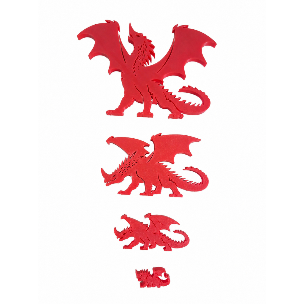 Meeple Dragão Kit de meeples de dragões board game RPG jogo de tabuleiro
