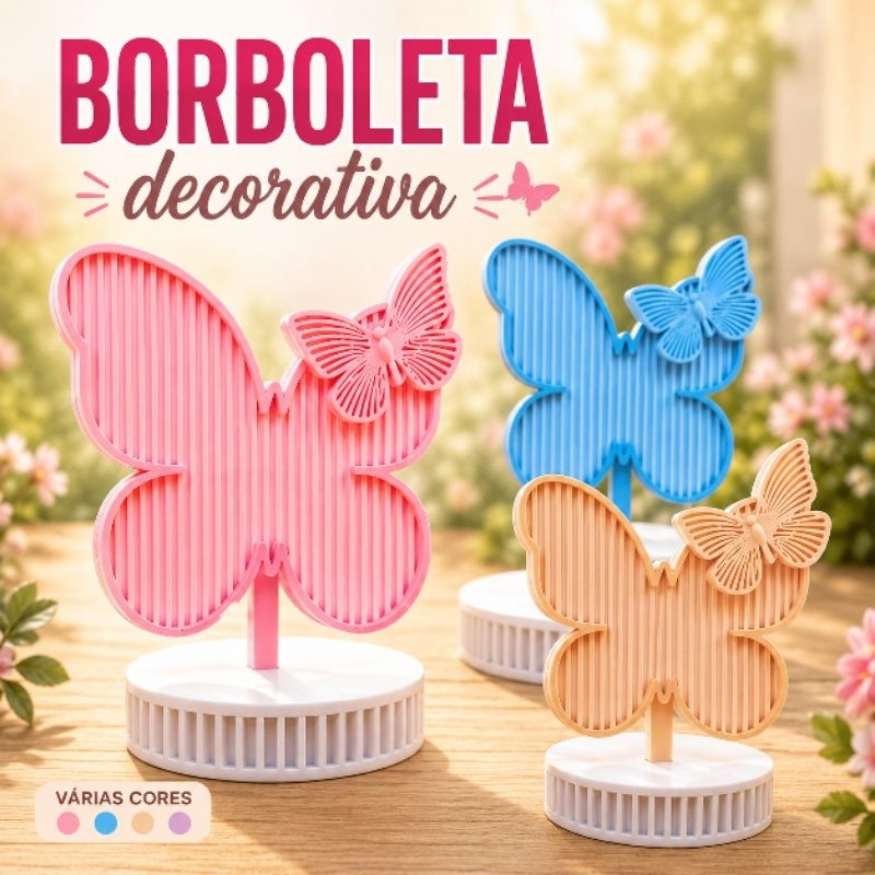 Borboleta decorativa | decoração | jardim encantado | quarto bebê menina | lembrancinha centro de mesa aniversário