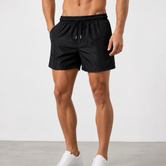 Short Masculino Tactel com Elastano Leve Confortável Secagem Rápida Esportivo Academia Praia Dia a Dia P M G GG