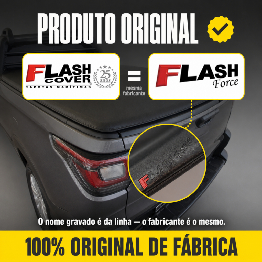 Capota Lona Marítima Fiat Strada 2020 2021 22 23 24 Endurance Freedom — imagem 2 de 2