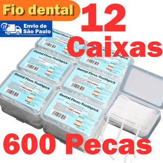 kit 200，400，600 Fio Dental Infantil em Formato de Arco Ultra Fino para uma Limpeza Eficaz