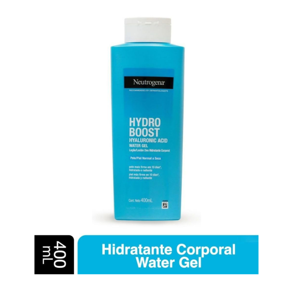 Neutrogena Hydro Boost Corporal 400ml Embalagem Econômica Pump Hidratação 48h