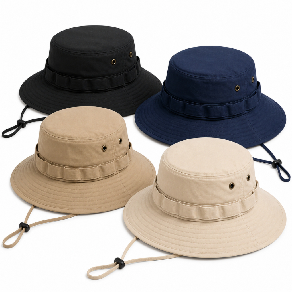 Chapéu Tático Militar Bucket Camping Pesca Masculino Feminino