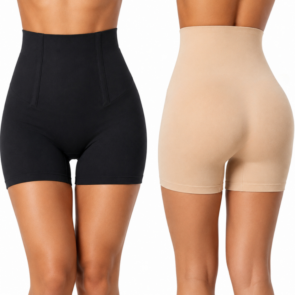 Bermuda Modeladora Anágua Cinta Short Feminino Alta Compressão Reduz Medidas Plus Size