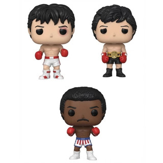 Bonecos Colecionáveis Action Figure Rocky - Rocky Balboa, Apollo Creed.