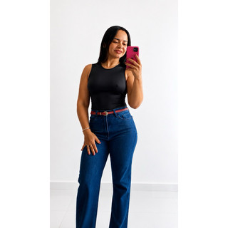 🛍️ Shopee — Título  Blusa Regata Feminina Suplex Básica Canelada Justa Confortável Casual