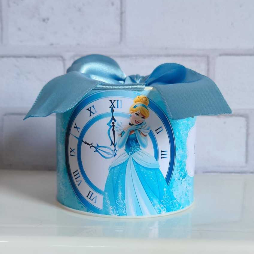 Kit Tubolatas personalizadas 5x6 - Lembrancinha de Aniversário Cinderela / Diversos temas, Maternidade, Chá de bebê, Cas