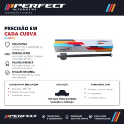 Barra Axial de direção Fox Gol Polo Saveiro Voyage Mecânica – Perfect BRD5120