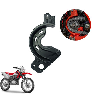 Protetor Motor Anti Travamento Pinhao Crf 230 Avtec Anti Block Protetor De Pinhão Moto Motocross Trilha Enduro Preto