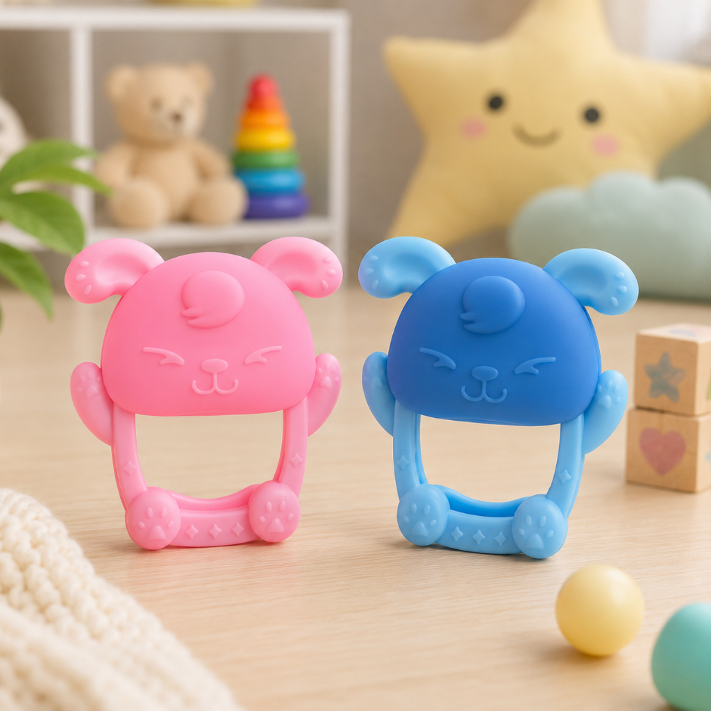 Brinquedo De Dentição De Bebê Adequado Para Luva molar De silicone De Qualidade Infantil