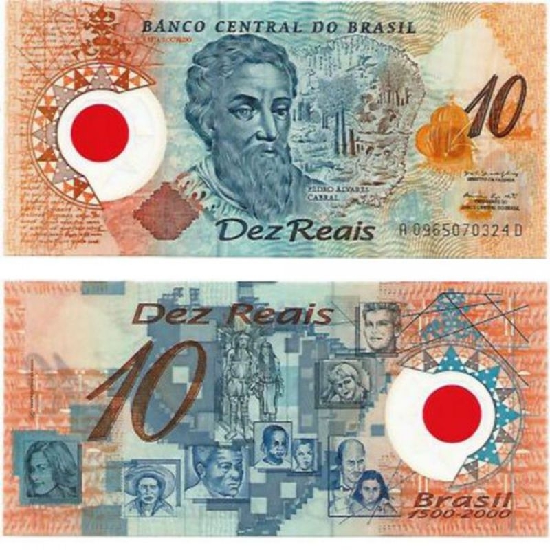 Cédula Comemorativa de Polímero - Fora de Circulação Original