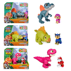 Pack 2 Bonecos Patrulha Canina Uma Aventura Dino Com Som - Sunny Brinquedos