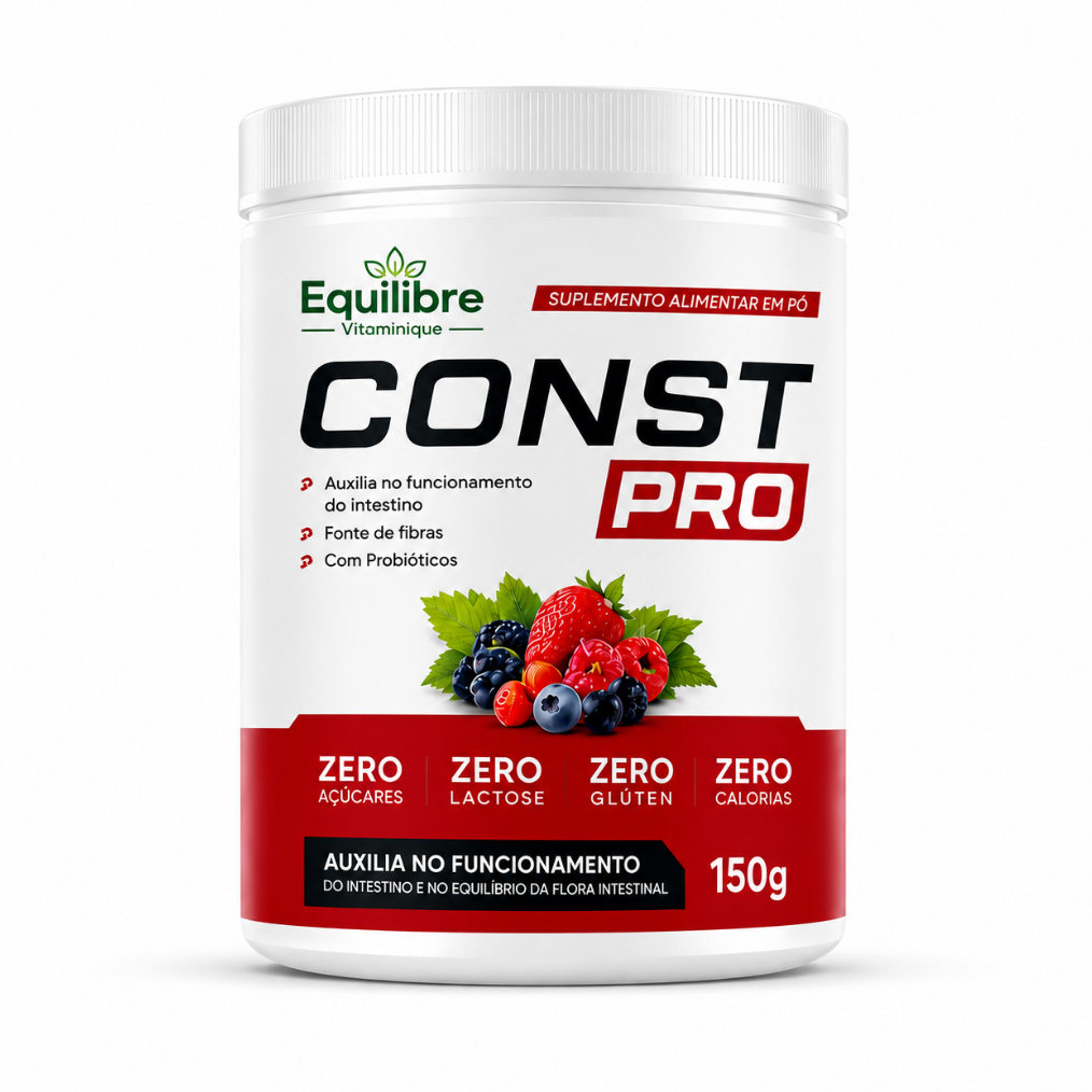 Suplemento Em Pó Const Pro Frutas Vermelhas - Ritmo E Bem-Estar Natural