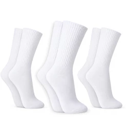 Kit 3 Pares Meias Lupo Original Cano Alto Longo Algodão Confortável Resistente Esportiva Casual