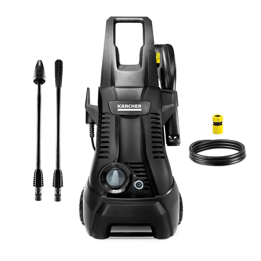 Lavadora de Alta Pressão Kärch K2 Plus 1740 PSI/Libras 1400W 300L/h Com Lança Turbo Rotativa e Jato Leque