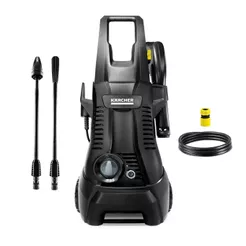 Lavadora de Alta Pressão Kärch K2 Plus 1740 PSI/Libras 1400W 300L/h Com Lança Turbo Rotativa e Jato Leque