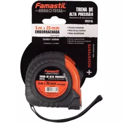 Trena emborrachada T2 5m x 25mm - FAMASTIL