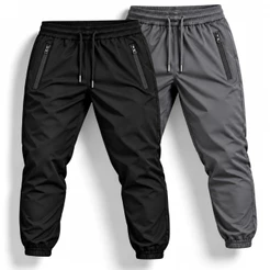 Kit 2 Calça Jogger Masculina Dry Fit Esportiva Academia Corrida Premium Esporte Slim Fit
