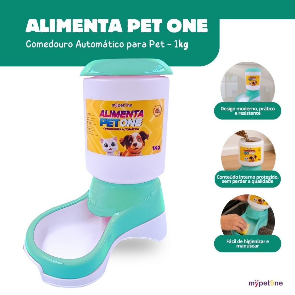 Comedouro Automático Alimenta Pet One - Tiffany