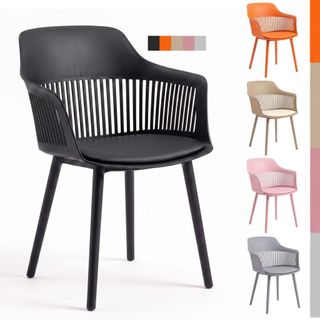 Cadeira de Jantar Polipropileno Marcela Cozinha Jantar Design Moderno Liso