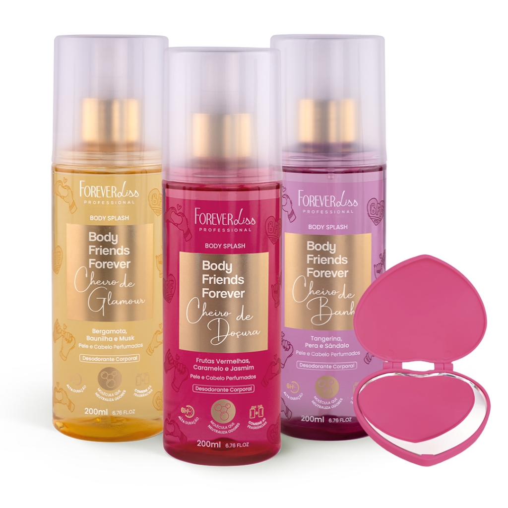 KIT BODY SPLASHS BFF FOREVER LISS