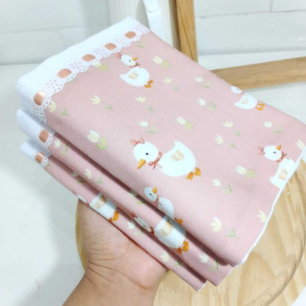 Pano de Prato Dia das Mães 100% Algodão – Decorados com Passa Fita