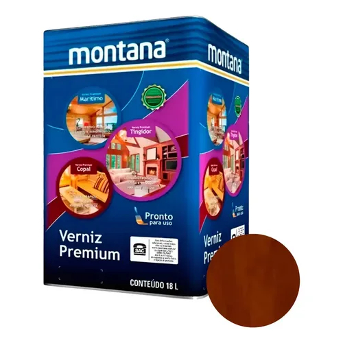 VERNIZ TINGIDOR IMBUIA BRILHO 18L MONTANA