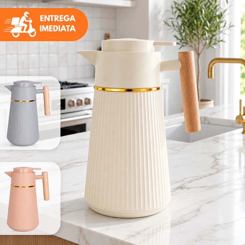 Garrafa Térmica Luxo: Estilo e Elegância ☕