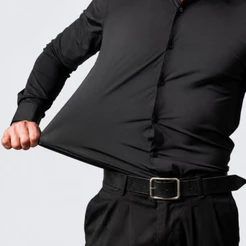 Camisa Social Masculina Slim Elastano Premium Lycra -