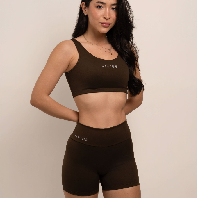 Bermuda Feminina Academia Fitness Poliamida Blackout Cintura Alta Zero Transparência | ViviBe | Bermuda Flow Sem Bolso