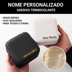 Nomes Adesivo Termocolante Personalizados 2/3/4/5/6/7/8/9/10/11/12/13/14/15/16/17/18/19/20/30