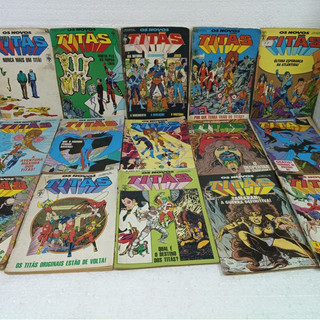 Gibi HQ Os Novos Titãs ( Formatinho ) 43 Volumes