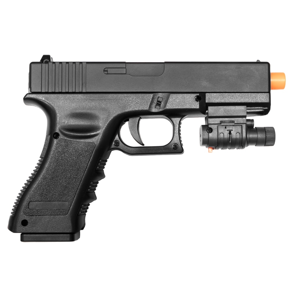 PISTOLA DE AIRSOFT SPRING QG07 SLIDE METAL 6MM QGK + 1000 BBS · foto 2